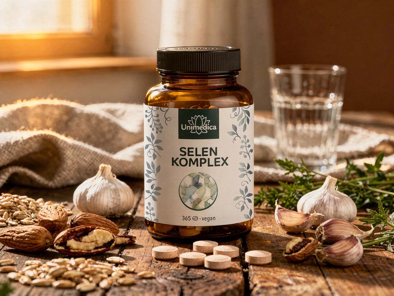 Selenium Complex High-Dose - 200 µg per daily dose - high dose - 365 tablets - from Unimedica